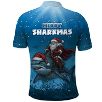 Merry Sharkmas Polo Shirt I Am Dreaming Of A Great White Christmas - Wonder Print Shop