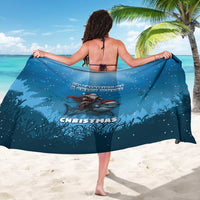Merry Sharkmas Sarong I Am Dreaming Of A Great White Christmas - Wonder Print Shop