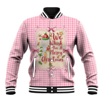We Whisk You A Merry Christmas Baseball Jacket Cute Style - Wonder Print Shop