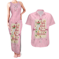 We Whisk You A Merry Christmas Couples Matching Tank Maxi Dress and Hawaiian Shirt Cute Style - Wonder Print Shop
