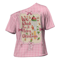 We Whisk You A Merry Christmas Cross Shoulder Shirt Cute Style - Wonder Print Shop