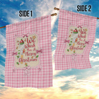 We Whisk You A Merry Christmas Garden Flag Cute Style - Wonder Print Shop