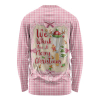 We Whisk You A Merry Christmas Long Sleeve Shirt Cute Style - Wonder Print Shop