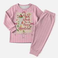 We Whisk You A Merry Christmas Christmas Pajama Set Cute Style - Wonder Print Shop