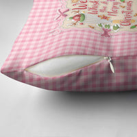 We Whisk You A Merry Christmas Pillow Cover Cute Style - Wonder Print Shop