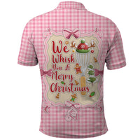 We Whisk You A Merry Christmas Polo Shirt Cute Style - Wonder Print Shop