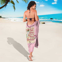 We Whisk You A Merry Christmas Sarong Cute Style - Wonder Print Shop