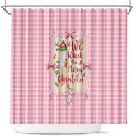 We Whisk You A Merry Christmas Shower Curtain Cute Style - Wonder Print Shop