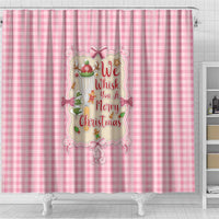We Whisk You A Merry Christmas Shower Curtain Cute Style - Wonder Print Shop