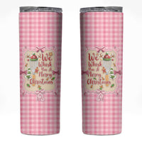 We Whisk You A Merry Christmas Skinny Tumbler Cute Style - Wonder Print Shop