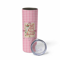 We Whisk You A Merry Christmas Skinny Tumbler Cute Style - Wonder Print Shop