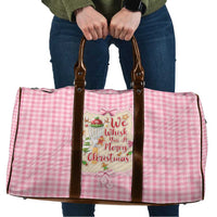 We Whisk You A Merry Christmas Travel Bag Cute Style - Wonder Print Shop