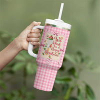We Whisk You A Merry Christmas Tumbler With Handle Cute Style - Wonder Print Shop