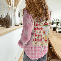 We Whisk You A Merry Christmas Women Casual Shirt Cute Style - Wonder Print Shop