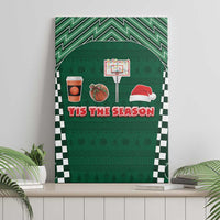 Basketball Christmas Canvas Wall Art Tis The Season - Wonder Print Shop