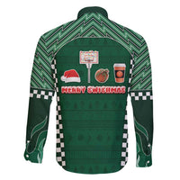 Basketball Christmas Family Matching Long Sleeve Bodycon Dress and Hawaiian Shirt Tis The Season - Wonder Print Shop