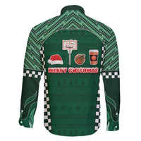 Basketball Christmas Family Matching Off The Shoulder Long Sleeve Dress and Hawaiian Shirt Tis The Season - Wonder Print Shop