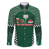 Basketball Christmas Family Matching Short Sleeve Bodycon Dress and Hawaiian Shirt Tis The Season - Wonder Print Shop