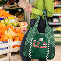 Basketball Christmas Grocery Bag Tis The Season - Wonder Print Shop