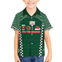 Basketball Christmas Kid Hawaiian Shirt Tis The Season - Wonder Print Shop