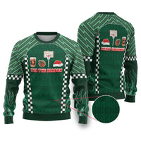 Basketball Christmas Ugly Christmas Sweater Tis The Season - Wonder Print Shop