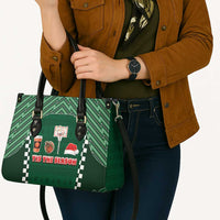 Basketball Christmas Leather Bag Tis The Season - Wonder Print Shop
