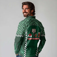 Basketball Christmas Long Sleeve Polo Shirt Tis The Season - Wonder Print Shop