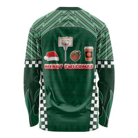 Basketball Christmas Long Sleeve Shirt Tis The Season - Wonder Print Shop