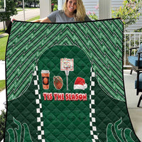 Basketball Christmas Quilt Tis The Season - Wonder Print Shop
