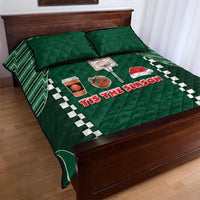 Basketball Christmas Quilt Bed Set Tis The Season - Wonder Print Shop