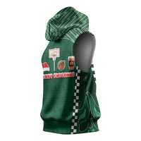 Basketball Christmas Sleeveless Hoodie Tis The Season - Wonder Print Shop
