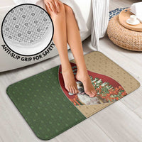 Merry Pitmas Bathroom Set Santa Baby Slip A Pittie Under The Tree For Me - Wonder Print Shop