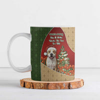 Merry Pitmas Ceramic Mug Santa Baby Slip A Pittie Under The Tree For Me - Wonder Print Shop