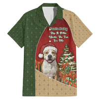 Merry Pitmas Family Matching Mermaid Dress and Hawaiian Shirt Santa Baby Slip A Pittie Under The Tree For Me - Wonder Print Shop