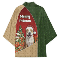 Merry Pitmas Kimono Santa Baby Slip A Pittie Under The Tree For Me - Wonder Print Shop