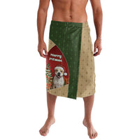 Merry Pitmas Lavalava Santa Baby Slip A Pittie Under The Tree For Me - Wonder Print Shop