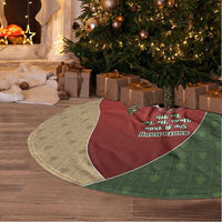 Merry Pitmas Tree Skirt Santa Baby Slip A Pittie Under The Tree For Me - Wonder Print Shop