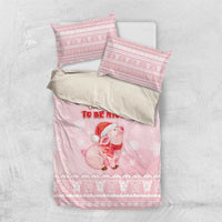 Merry Pigmas Bedding Set Is It Too Late To Be Nice - Wonder Print Shop