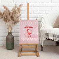 Merry Pigmas Canvas Wall Art Is It Too Late To Be Nice - Wonder Print Shop