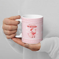 Merry Pigmas Ceramic Mug Is It Too Late To Be Nice - Wonder Print Shop