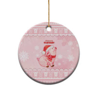 Merry Pigmas Ceramic Ornament Is It Too Late To Be Nice - Wonder Print Shop