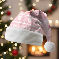 Merry Pigmas Christmas Santa Hat Is It Too Late To Be Nice - Wonder Print Shop