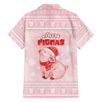 Merry Pigmas Family Matching Off Shoulder Short Dress and Hawaiian Shirt Is It Too Late To Be Nice - Wonder Print Shop