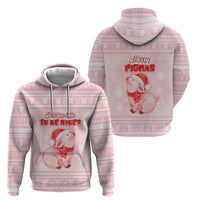 Merry Pigmas Hoodie Is It Too Late To Be Nice - Wonder Print Shop