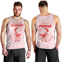 Merry Pigmas Men Tank Top Is It Too Late To Be Nice - Wonder Print Shop