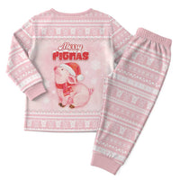 Merry Pigmas Christmas Pajama Set Is It Too Late To Be Nice - Wonder Print Shop