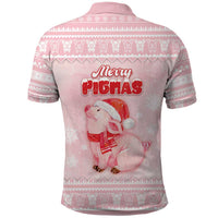 Merry Pigmas Polo Shirt Is It Too Late To Be Nice - Wonder Print Shop