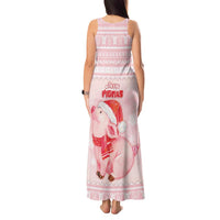Merry Pigmas Tank Maxi Dress Is It Too Late To Be Nice - Wonder Print Shop
