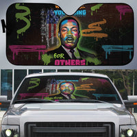Martin Luther King Jr Day Auto Sun Shade What Are You Doing For Others - Wonder Print Shop