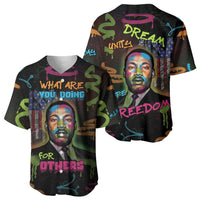Martin Luther King Jr Day Baseball Jersey What Are You Doing For Others - Wonder Print Shop